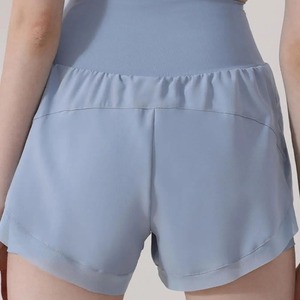 Nuevos pantalones cortos elegantes al por mayor para mujer 100% pantalones cortos de algodón orgánico para mujer Pantalones cortos casuales transpirables de alta calidad - Product Image 2