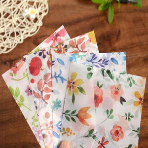 Sobres de ventana de tamaño carta Kraft de flores duraderos de 9 "x 12" sobres estándar autosellados de negocios multiusos para correo - Product Image 3