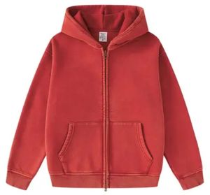 Jersey lavado con ácido de algodón 100% de alta calidad con capucha French Terry 'High Street Series' Vintage Stone Washed Similar Old Sweater - Product Image 4