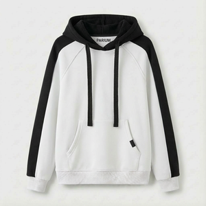 Sweat-shirts à manches raglan pour femmes, MOQ faible, mélange de coton de qualité supérieure, pull à capuche, impression personnalisée, prix de gros, sweat-shirts en vrac - Product Image 3