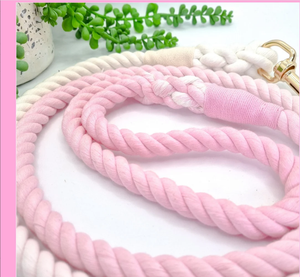 Special Day Best Selling 13mm Ombre <b>Dog</b> Rope Lead Rope Lead Customized Colored Cotton Rope Handmade <b>Dog</b> <b>Leash</b> Pet <b>Leash</b> Set - Product Image 2