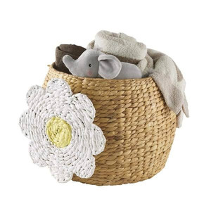 ตะกร้าใส่ของเด็กสไตล์โบฮีเมียนตะกร้าใส่ดอกไม้ใส่น้ำธรรมชาติตะกร้าจัดระเบียบของเด็กสำหรับเสื้อผ้าของเล่น - Product Image 2