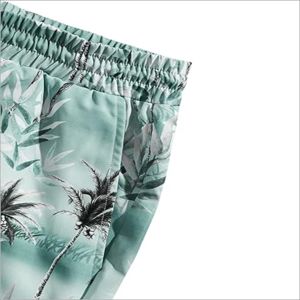 Ensemble deux pièces pour homme personnalisé, lavage à l'acide, polyester/coton, respirant, délavé au soleil, coupe ample, t-shirt et short assortis, été - Product Image 3