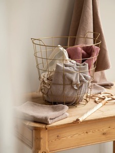 ตะกร้าใส่ของโลหะทนทานปรับแต่งได้สำหรับเสื้อผ้าสนามหญ้าในโรงรถกลางแจ้งดีไซน์แบบสแกนดิเนเวียสามารถปรับแต่งโลโก้ได้ - Product Image 4