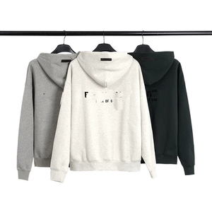 Sweat-shirt à capuche vierge de haute qualité, poids lourd, logo personnalisé, streetwear, surdimensionné, polaire - Product Image 6