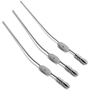 Instrumentos Quirúrgicos ORL Profesionales, Tubo de Succión Laríngeo, Cánula Manual de Acero Inoxidable, Hecho a Medida - Product Image 1