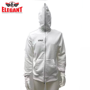 Sudadera con Capucha Completa con Cierre, Diseño Personalizado, Mejor Calidad, 100% Algodón, Sudadera con Capucha Completa con Cierre, Logotipos Bordados Personalizados - Product Image 2