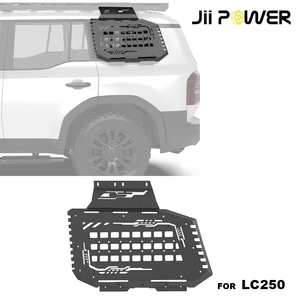 Protection de vitres latérales en acier au carbone, protection de carrosserie tout-terrain, accessoires extérieurs pour Toyota Land Cruiser LC250 2024+ - Product Image 1