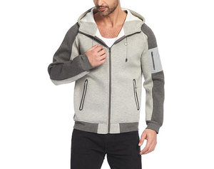 Sweat-shirt à col rond unisexe teint en pigment de haute qualité Sweat-shirt teint en vêtement d'hiver brodé pour hommes - Product Image 3