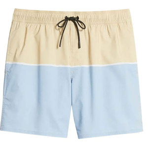 Shorts de Baño Personalizados para Hombre, Color Beige y Azul, Secado Rápido, Anti-UV, Ecológicos e Impermeables - Product Image 6