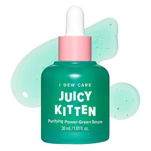 I DEW CARE Juicy Kitten Purifying Power-Green Face Serum 1.01 Fl oz - Product Image 1