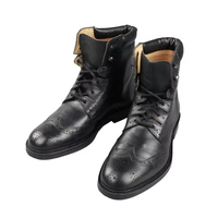 Herren Lederschuhe Einfarbig Hoher Komfort Qualitäts-Anzugschuhe Ghillie Brogues 2024 Handgefertigte Herren Ghillie Brogues