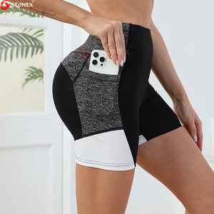 High Waisted <b>Compression</b> <b>Tights</b> Feeling Biker <b>Women</b> Yoga Shorts Fitness Wear <b>Women</b> Workout Yoga Shorts - Product Image 5