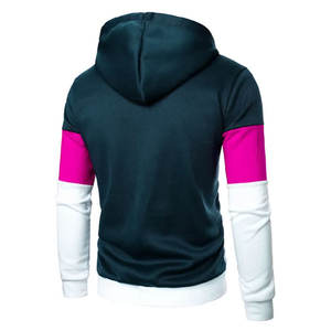 Sudaderas con Capucha Transpirables de Nailon/Algodón para Hombre 2026, Lisas, con Logotipo Personalizado Bordado, Cuello Redondo, Impresión Serigráfica - Product Image 4