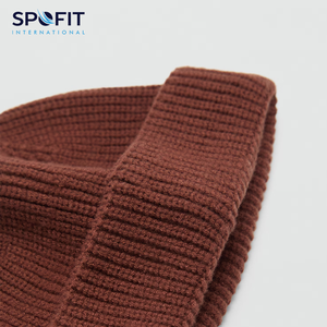 Unisex High Quality 100% Cotton Jacquard Beanie Customized Digital Puff Printing Logo <b>Winter</b> Warm Beach Streetwear Low Price - Product Image 4