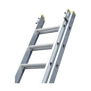 Escalera de doble extensión de aluminio profesional de diseño moderno, ligera para trabajadores y uso doméstico en apartamentos - Product Image 2
