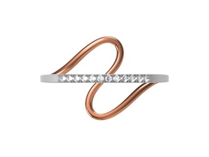 แหวนหมั้นเพชรชุบทอง18K ไม่มีกาลเวลารับรอง IGI สำหรับวันครบรอบแต่งงานสินค้าขายดี - Product Image 5