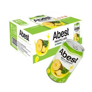 Chất lượng cao dứa nước ép trái cây tùy chỉnh nhãn hiệu riêng dứa nước trái cây 330ml. - Product Image 2