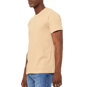 Heren/Unisex Dames Jeugd Katoenen T-Shirts Fijne Jersey 100% Gekamd Katoen Uw Ontwerp Op Tri-Blend T-Shirts Leveranciers T-Shirts