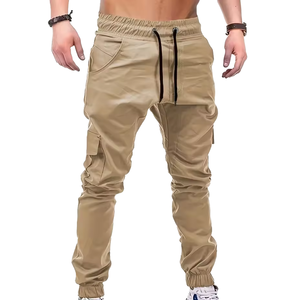 Pantalones Deportivos de Secado Rápido para Hombre, con Logotipo Personalizado, para Gimnasio, Correr, Entrenamiento, Fitness, Talla Grande, Elásticos, Tipo Cargo - Product Image 4