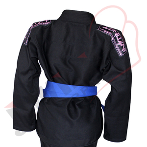 Kimono de Jiu-Jitsu brésilien pour femmes, logo personnalisé en gros, noir, nouveau design, haute qualité, uniforme d'arts martiaux confortable - Product Image 6