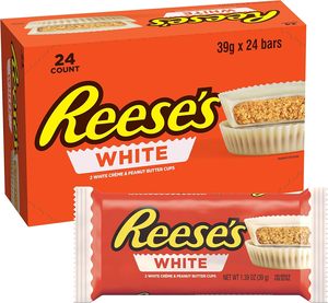 Reese's Tazas De Mantequilla De Cacahuete Chocolate Blanco 24x40g - Product Image 1