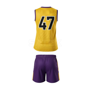 Mejor Precio, Uniforme AFL 2026, Transpirable, Talla Grande, Secado Rápido, Tela 100% Poliéster, Talla Personalizada, Ropa Deportiva - Product Image 5
