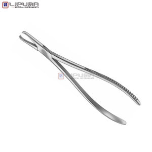 Manual 5 mm 200 mm 8 pulgadas procedimientos ortopédicos quirúrgicos fórceps de cirugía ósea durabilidad instrumentos médicos MOL estándar de seguridad - Product Image 6