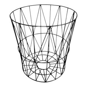 Elegant Home Iron Laundry <b>Basket</b> with Customized Options for Bedrooms <b>Bathrooms</b> Living Rooms and Modern Home Interiors - Product Image 5