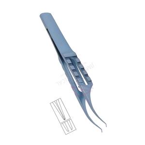 คีมจับกระจกตาสำหรับจักษุแพทย์ ยี่ห้อ Professional Harms Colibri ขนาด 0.12 มม. 1x2 ซี่ฟัน ผลิตจากเหล็กกล้าไร้สนิมเกรดผ่าตัด ได้รับการรับรองมาตรฐาน CE ระดับ Class I - Product Image 5