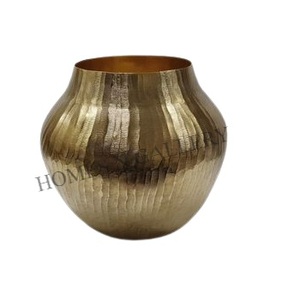Latest High Quality Metal Iron Home Decoration <b>Small</b> Aluminium Flower Vase & Bucket Planters <b>Pots</b> At Cheap Price Made In India - Product Image 1