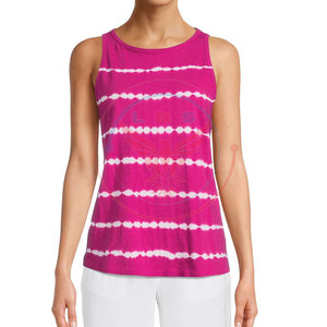 Camisetas sin Mangas para Mujer, Estilo Urbano, Casual, Ecológicas, 100% Algodón, Precio Bajo, Tela de Felpa, Diseño Personalizable - Product Image 2