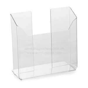 ชั้นวางของอะคริลิคใสแบบพับได้ชั้นวางแสดงสำหรับใบปลิวนิตยสาร - Product Image 4
