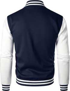 Meilleure vente Nouvelle veste universitaire pour homme Veste bomber Veste de baseball Veste en cuir Manches longues 2025 - Product Image 4