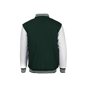 Veste universitaire d'hiver pour homme de la meilleure qualité, logo personnalisé, veste de baseball avec coupe décontractée ample, tissu en toile, veste universitaire 2025 - Product Image 2