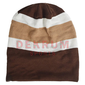 Bonnet tricoté d'hiver en coton de haute qualité unisexe motif imprimé personnalisé garder au chaud Cou - Product Image 1