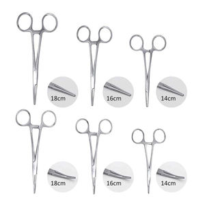 Porte-aiguilles manuel en acier inoxydable de haute qualité, pointes droites et coudées, marque BLACKSMITH SURGICAL, certifié CE, instrument de classe II - Product Image 6