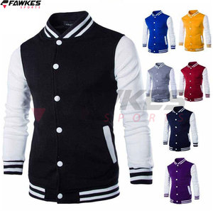 2023 nouveaux hommes veste de Baseball Design de mode vin bleu varsité veste hommes marque élégant varsity veste - Product Image 6