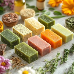 SAVON NATUREL FAIT MAIN | 100% À BASE DE PLANTES | DOUX SUR LA PEAU - Product Image 1