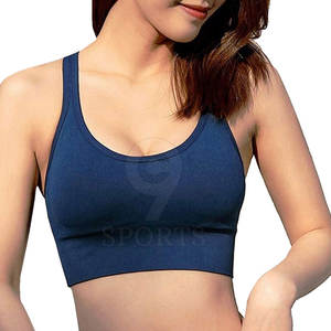 Sujetador deportivo de gimnasio y yoga OEM personalizable, ajuste cómodo acolchado sin costuras con alto soporte y función transpirable, Proveedor de Ropa de yoga - Product Image 1