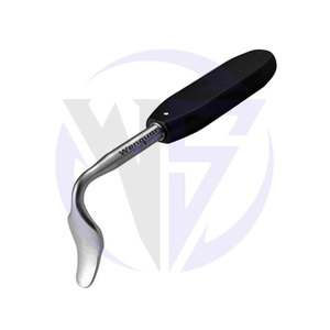 Retractor de Hombro OEM Bolanos de Acero Inoxidable, Instrumento Médico para Cirugía, Herramienta con Mango de Fibra Negra - Product Image 1
