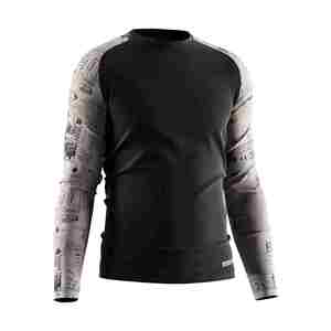 En stock : Rashguard pour homme 100% coton, marque privée, fabricant en gros - Product Image 3