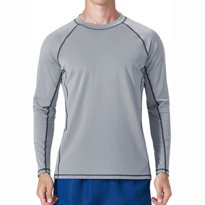 Chemise athlétique de la meilleure qualité pour le fitness et l'entraînement T-shirts pour hommes Meilleur prix T-shirt à manches longues Unisexe - Product Image 1