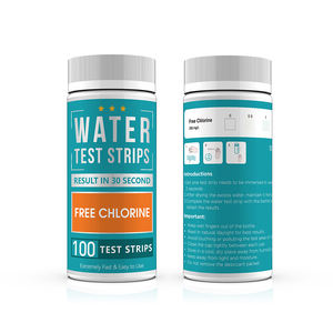 Zwembadwater Teststrip Watervrije Chloor <span class=keywords><strong>Test</strong></span> Kit Voor Zwembad Drinkwater - Product Image 1