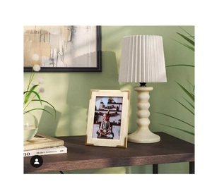 Cadre photo en MDF avec logo personnalisé et incrustation d'os Cadre photo en laiton pour table de bureau Décoration intérieure Salon au meilleur prix - Product Image 2