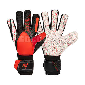 Guantes de portero de cuero transpirable personalizables 2024 a la venta de alta calidad en diferentes colores - Product Image 1