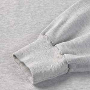 เสื้อสเวตเชิ้ตคอกลมทรงโอเวอร์ไซส์ผ้าฝ้าย 100% เสื้อสเวตเชิ้ตคอกลมแบบกำหนดเอง เสื้อสเวตเชิ้ตเปล่าสไตล์สตรีทแวร์ เสื้อฮู้ดดี้คอกลมสุดหรู - Product Image 3