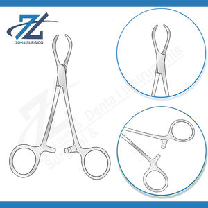 Producto de alta calidad Lane Tissue Forceps Box joint, 1-2 dientes fenestrados 197mm Acero inoxidable quirúrgico Fabricación en Pakistán - Product Image 3