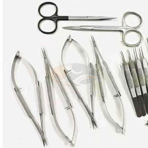 Juego Básico de 17 Piezas para Cirugía de Mano, Acero Inoxidable Microquirúrgico, Ortopedia, Cirugía Plástica, Profesional, Reutilizable, Manual, CE - Product Image 2