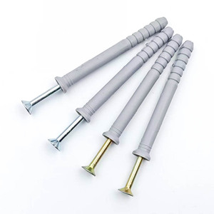 MALAXY Cheville murale en nylon, goujon d'expansion en plastique, ancre en nylon avec <span class=keywords><strong>vis</strong></span> autotaraudeuses <span class=keywords><strong>pour</strong></span> aggloméré - Product Image 1